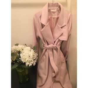 Elegant Pink Coat